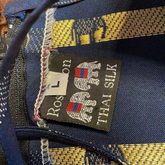 Rossukon Thai Silk‎ Spaghetti Strap Dress - Picture 7 of 9